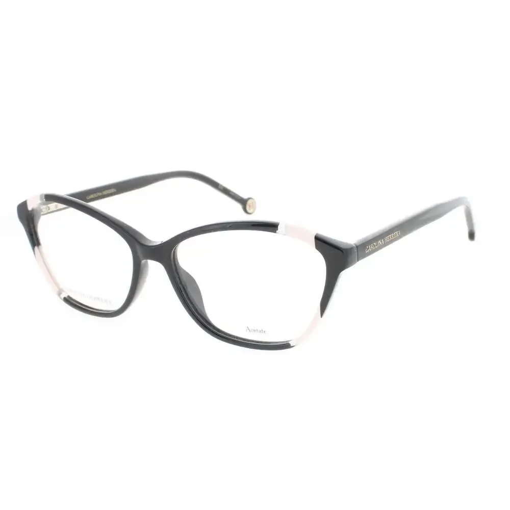 NWT Carolina Herrera HER-0122-0KDX-55 Black Nude 55mm Eyeglasses